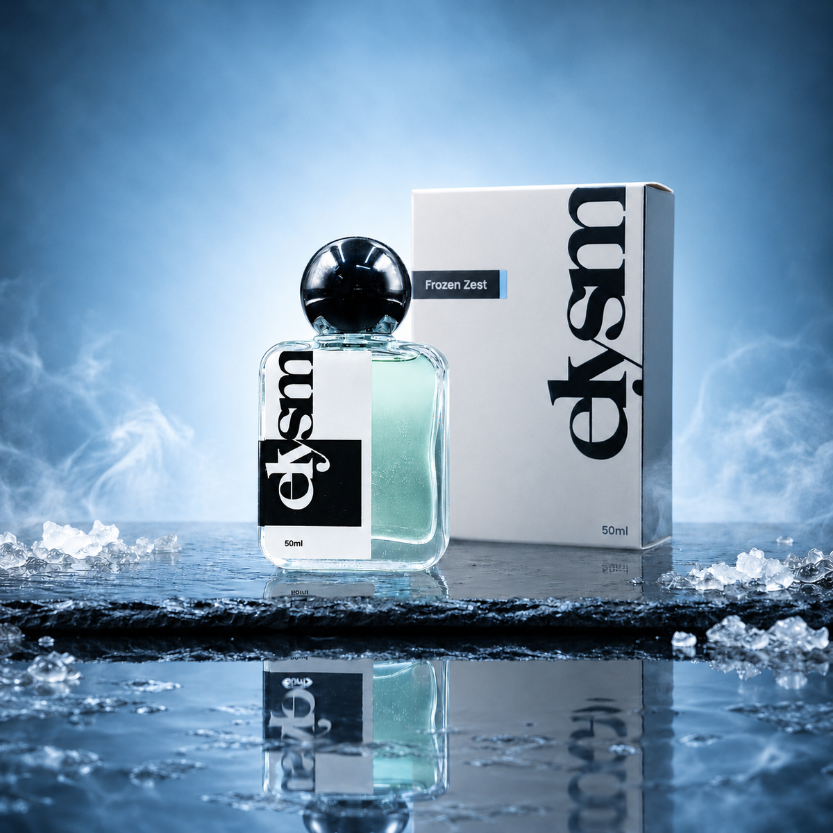 Frozen Zest — bottle and packaging